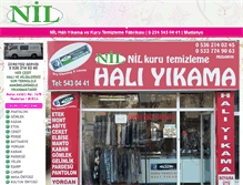 Tablet Screenshot of nilhaliyikama.com